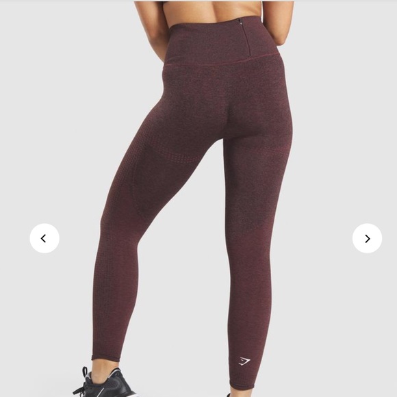 Gymshark vital rise set Brown Marl - Picture 4 of 6